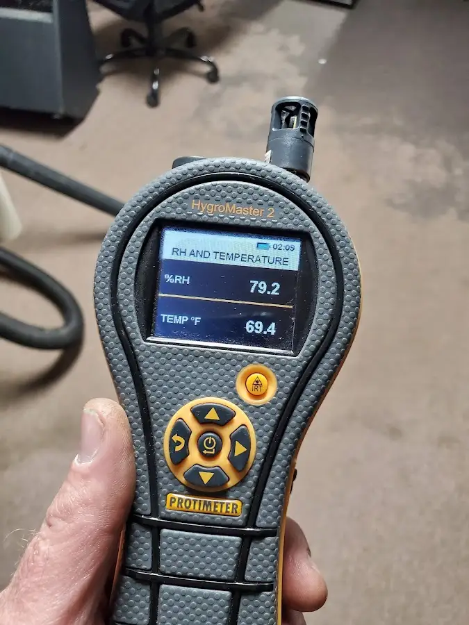 Moisture meter humidity assessment for Mold Remediation & Removal in Whitney