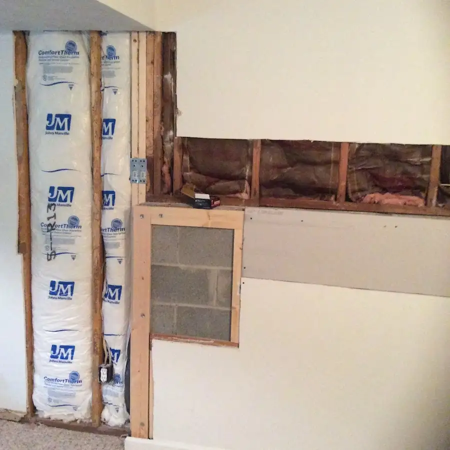 Wall insulation replacement during Odor Removal & Deodorization in Whitney